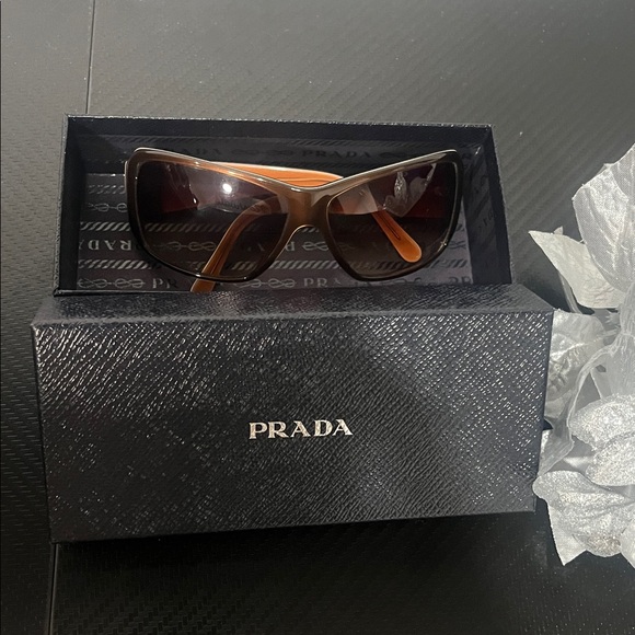Prada Tortoise Shell Sunglasses - Picture 7 of 10